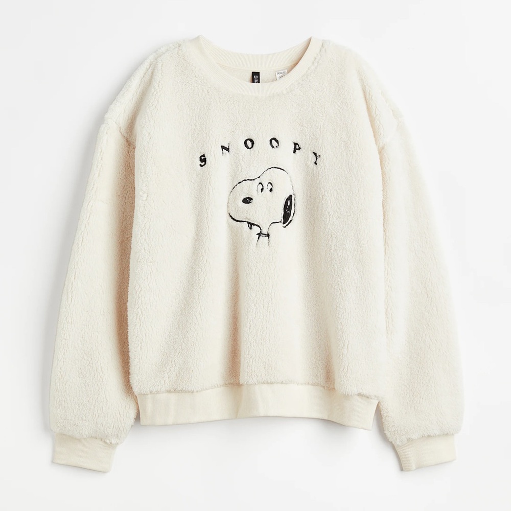 Snoopy soft fleece Women Sweater